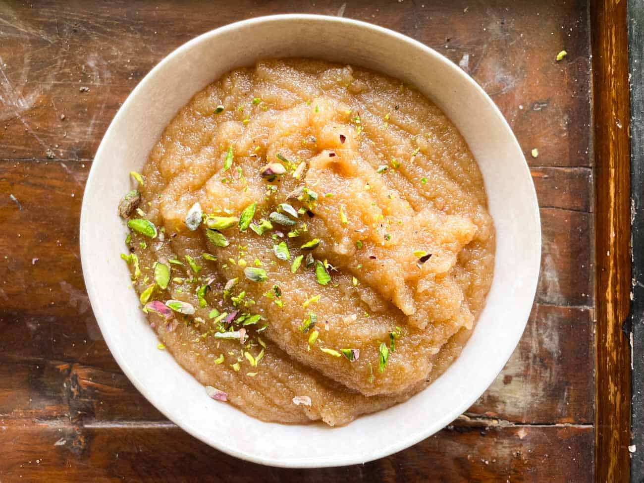 Microwave Mug Mughal Pistachio Cardamom Halwa