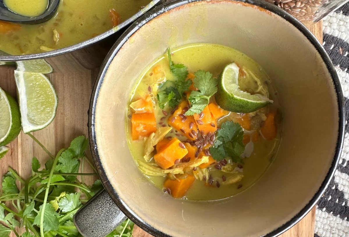 Fermented Ginger-Infused Chicken & Vegetable Stew