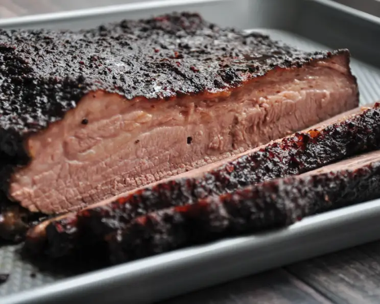 Maple-Smoked Brisket with Coffee Rub