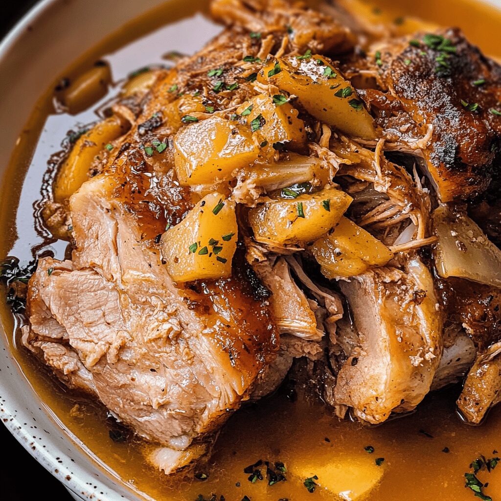 Slow-Braised Pork Shoulder with Smoky Paprika and Black Beans