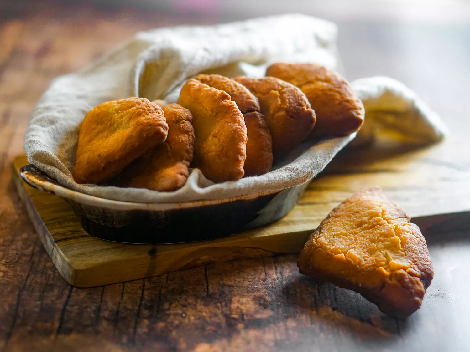 Maandazi Fried Doughnuts with Cardamom and Coconut