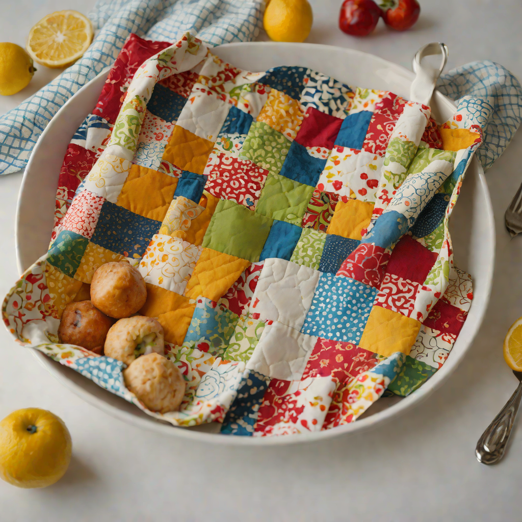 Quick Fabric Fat Quarter Patchwork Tote