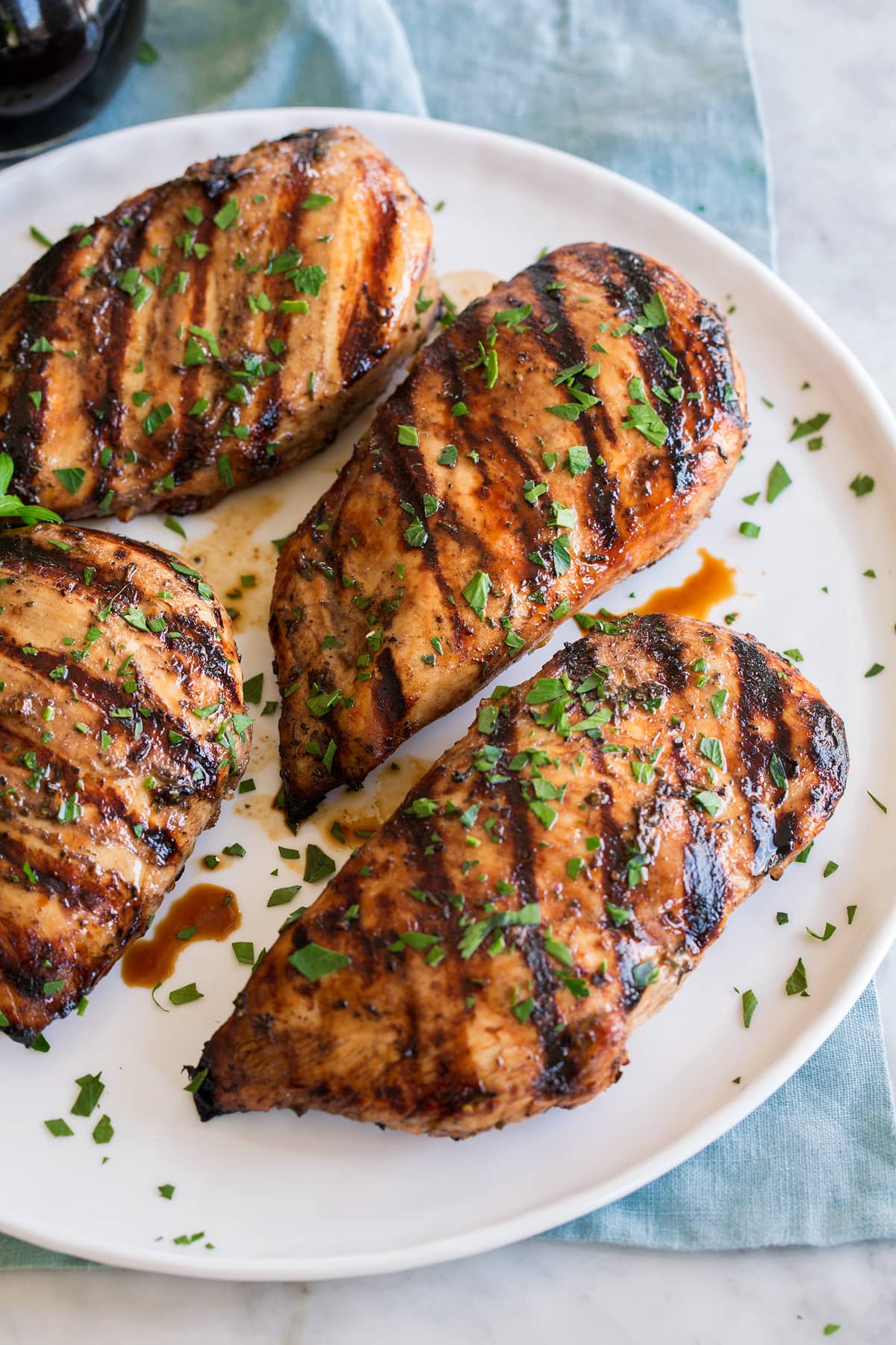 Aperol-Balsamic Glazed Grilled Chicken