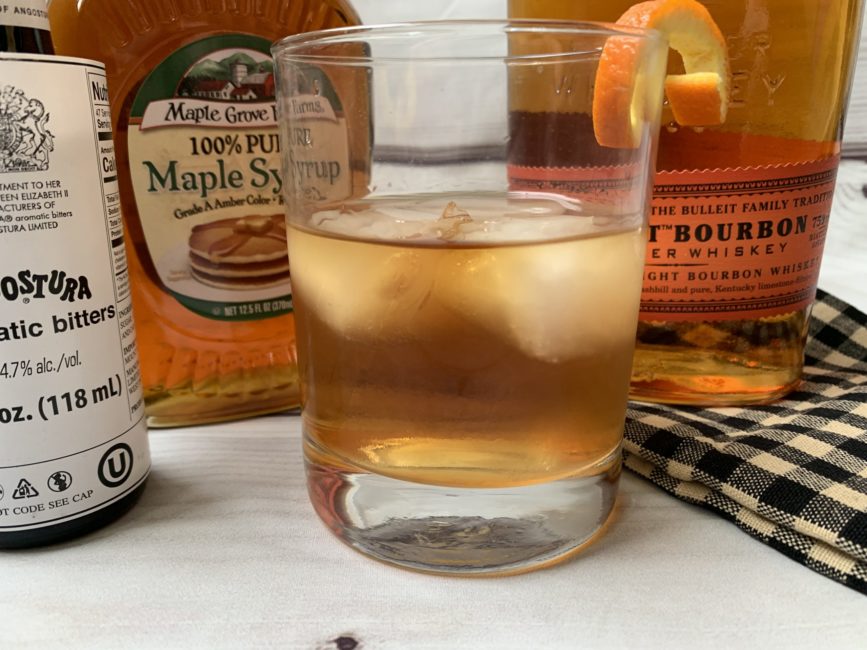 Chicago-Inspired Smoked Maple Old Fashioned