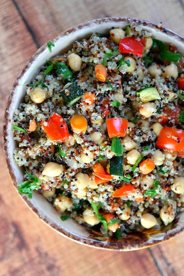 Roasted Quinoa and Andean Vegetable Salad