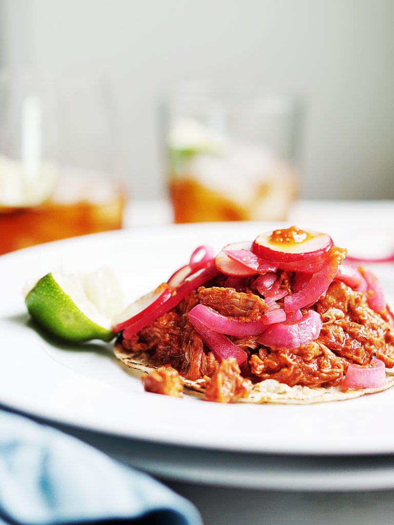 Slow-Cooked Cochinita Pibil with Achiote and Banana Leaf