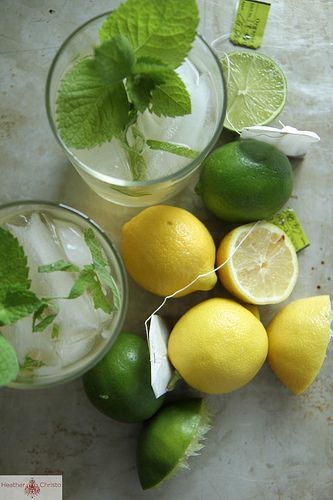 Herb-Infused Gin and Green Tea Tonic