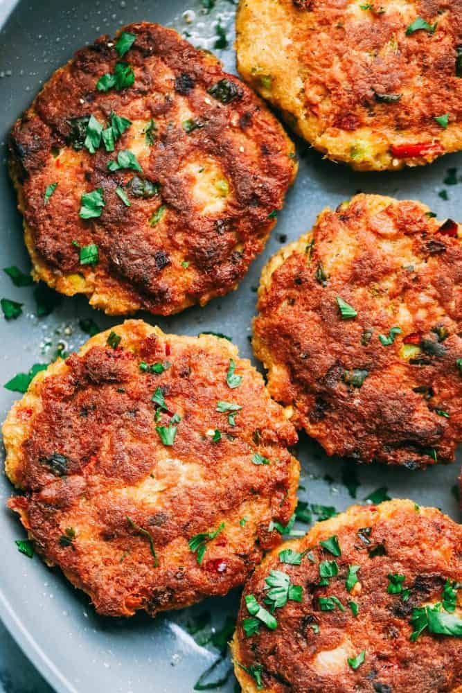 Cornmeal-Crusted Fried Plantains with Spicy Guasacaca Dip