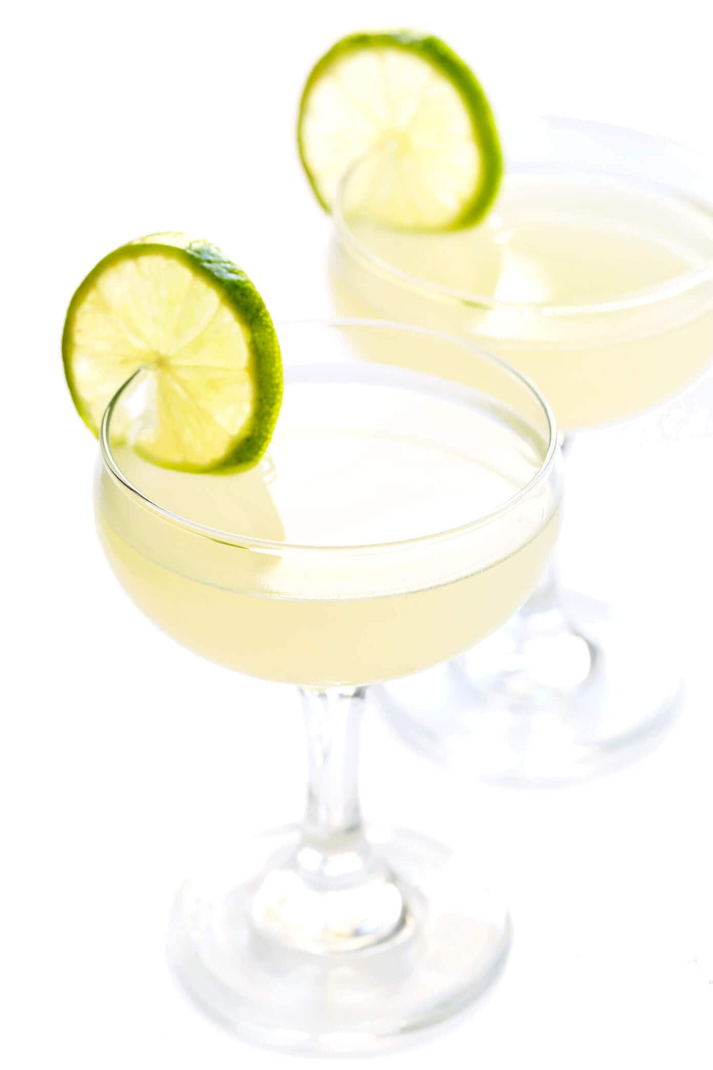 Citrus Vodka Gimlet with Fresh Lime and Honey