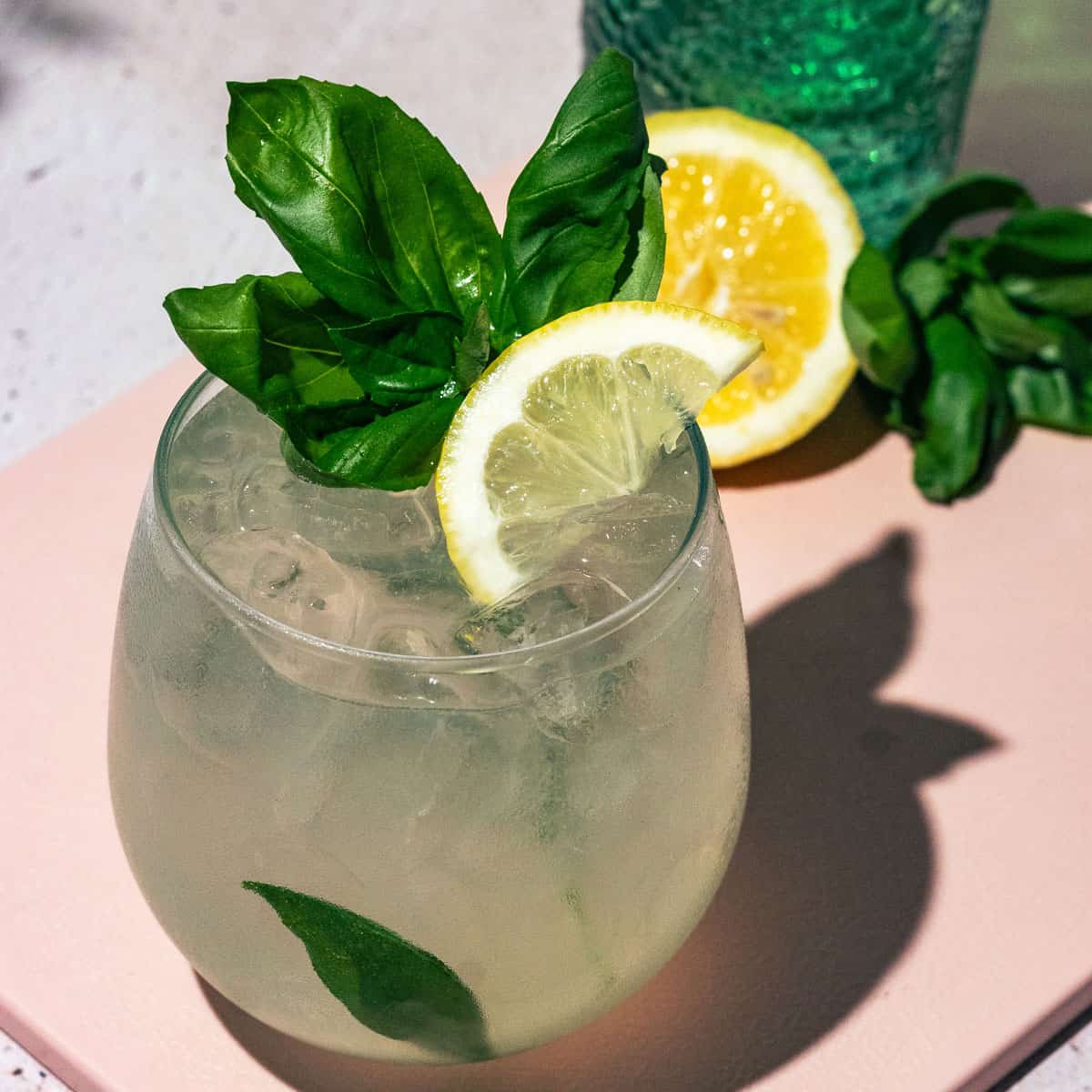 Citrus Basil Gin Highball