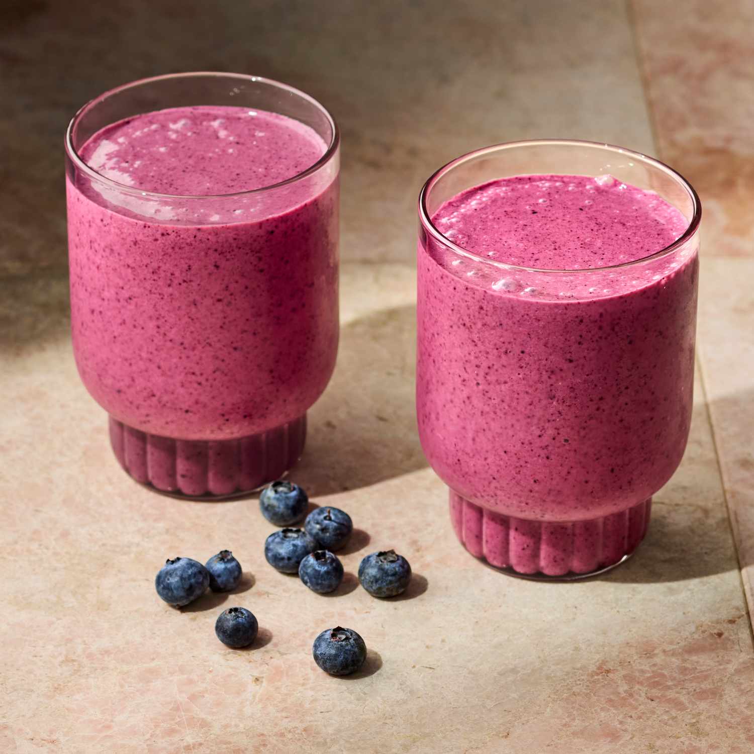 Glacial Blueberry and Mint Smoothie Bowl