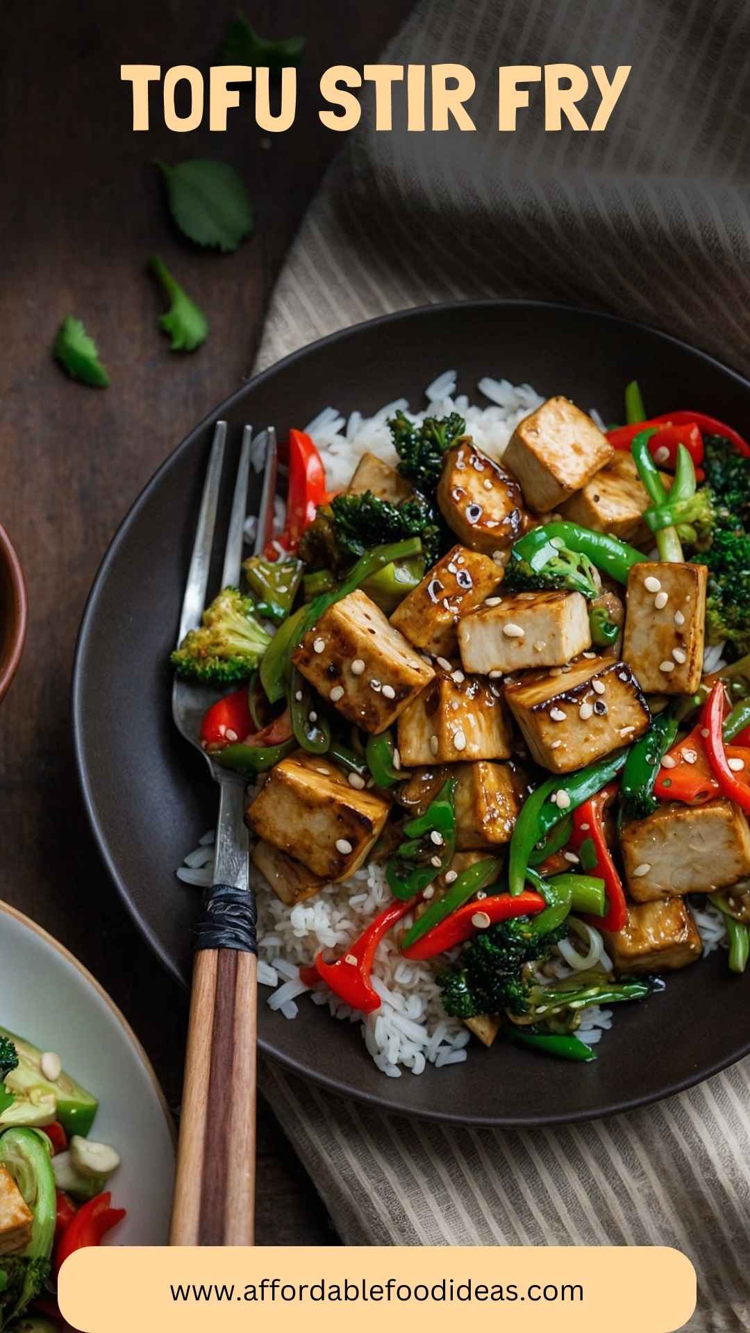 Asian-Ginger Glazed Tofu Stir-Fry