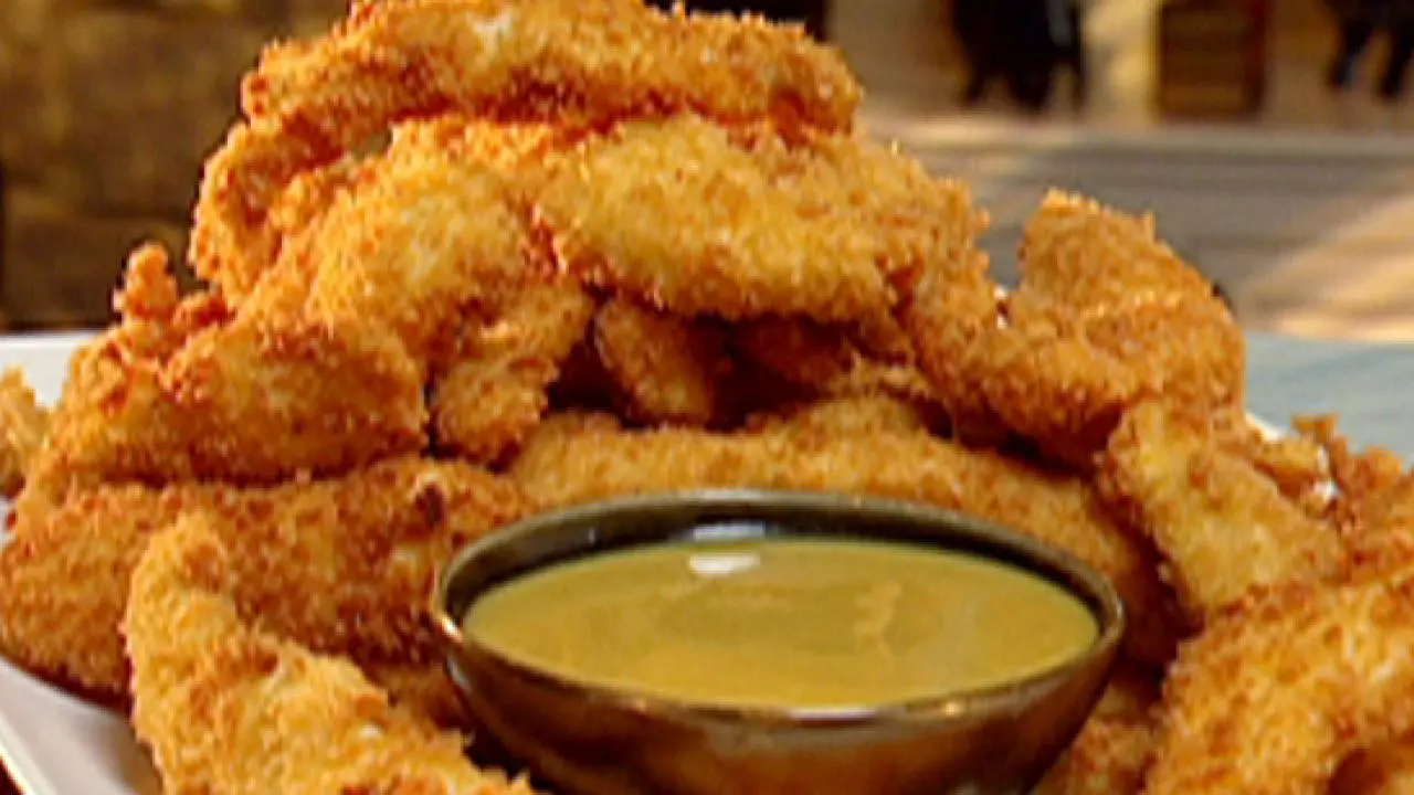 Pan-Seared Chicken Tenders with Honey-Mustard Glaze