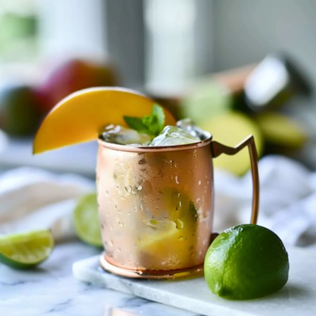 Spiced Ginger Mango Mule