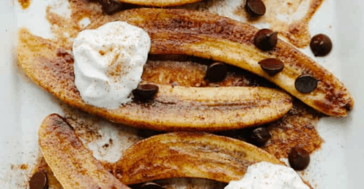 Oven-Roasted Banana and Honey Tart