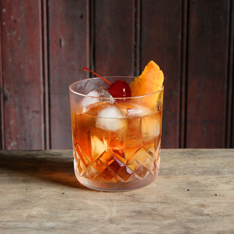 Kentucky Bourbon Old Fashioned Cocktail