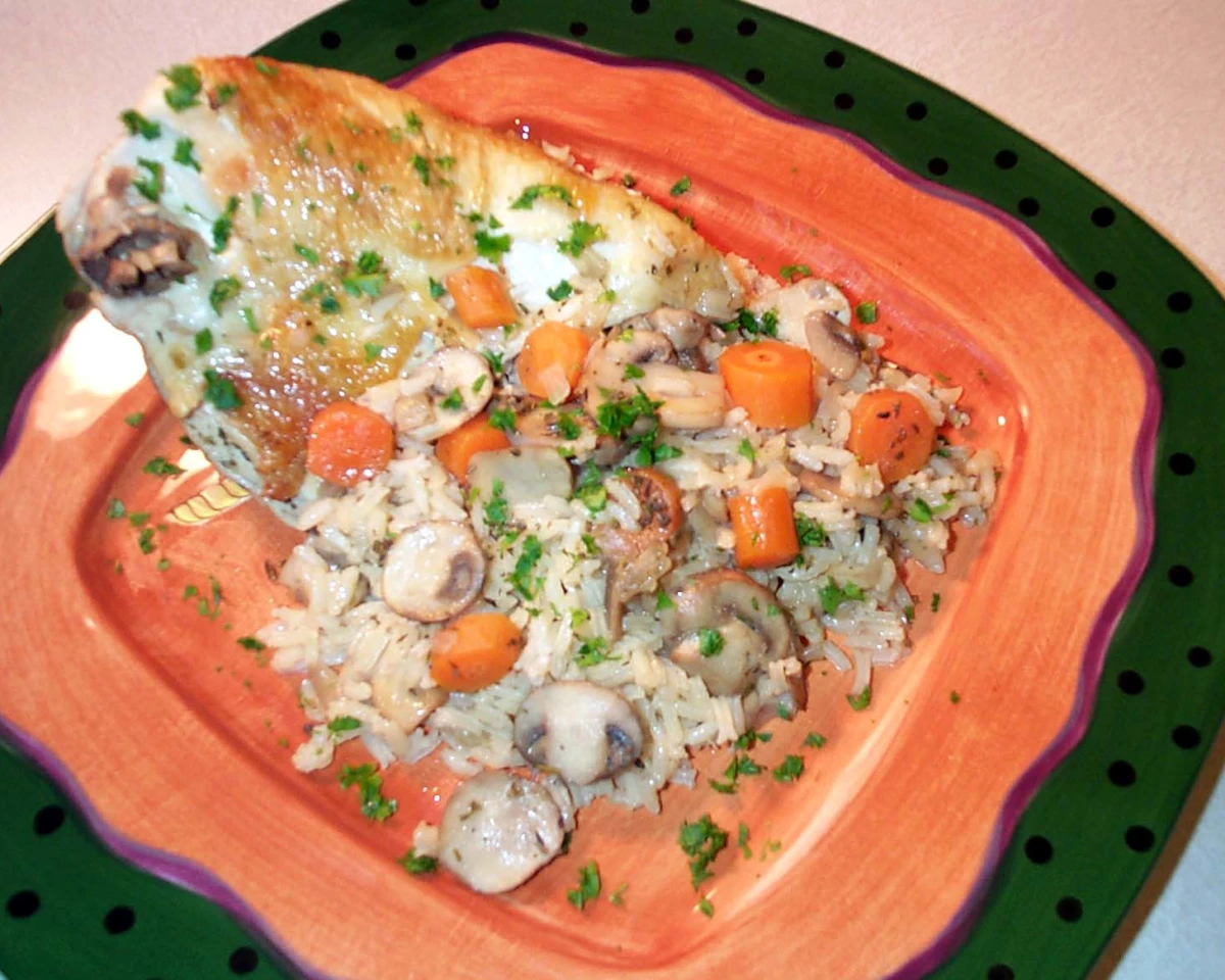 Affordable Chicken and Rice Skillet