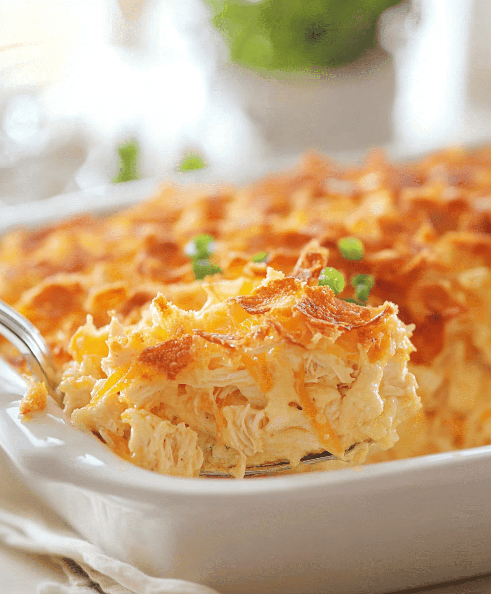 Virginia-Style Chicken and Cornbread Casserole with Sage