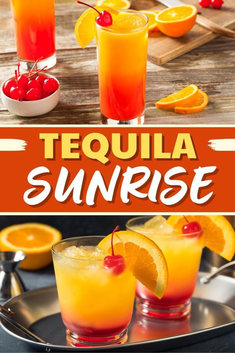 Citrus-Spiced Tequila Sunrise Cocktail