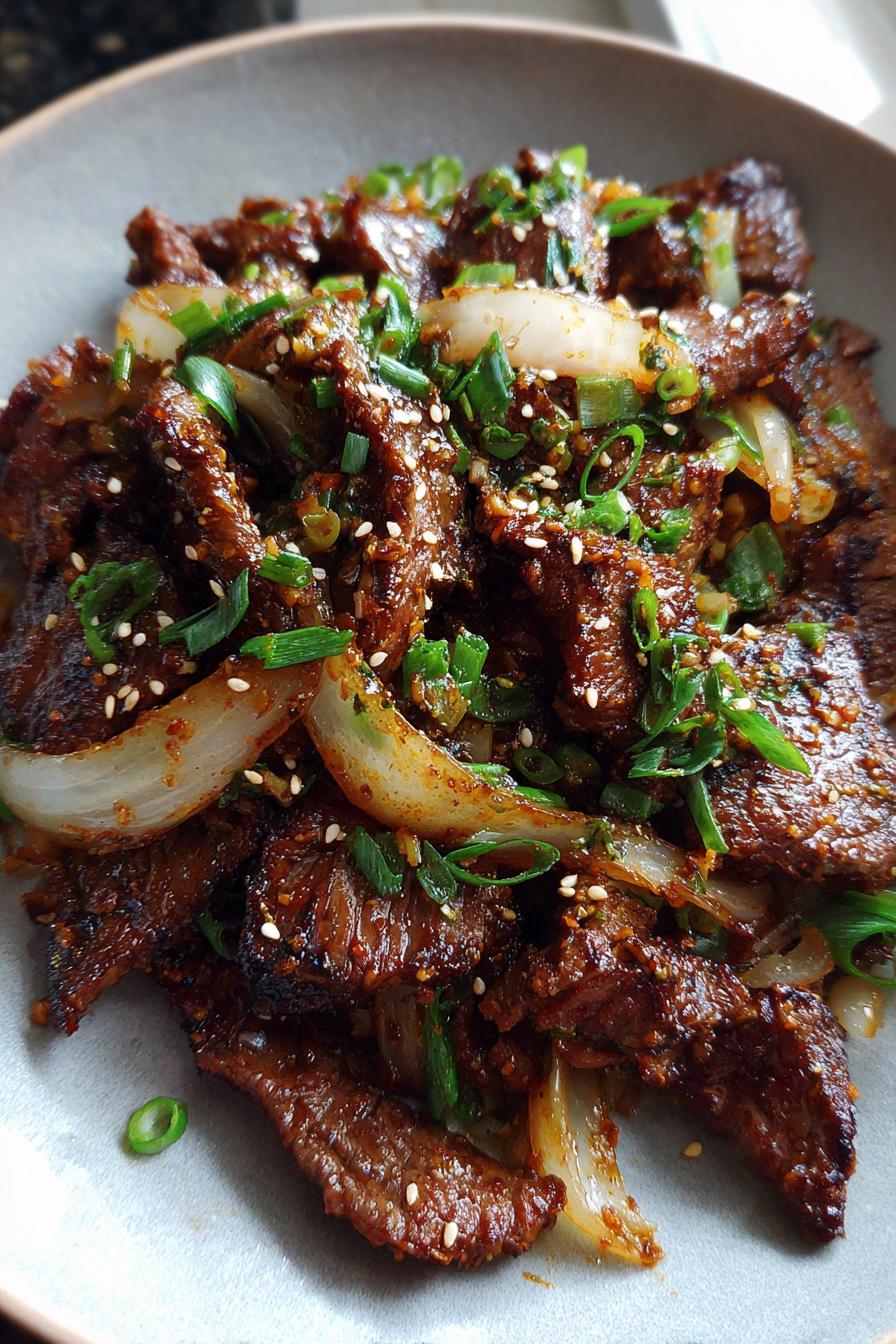 Sweet and Spicy Fun-Style Korean BBQ Beef