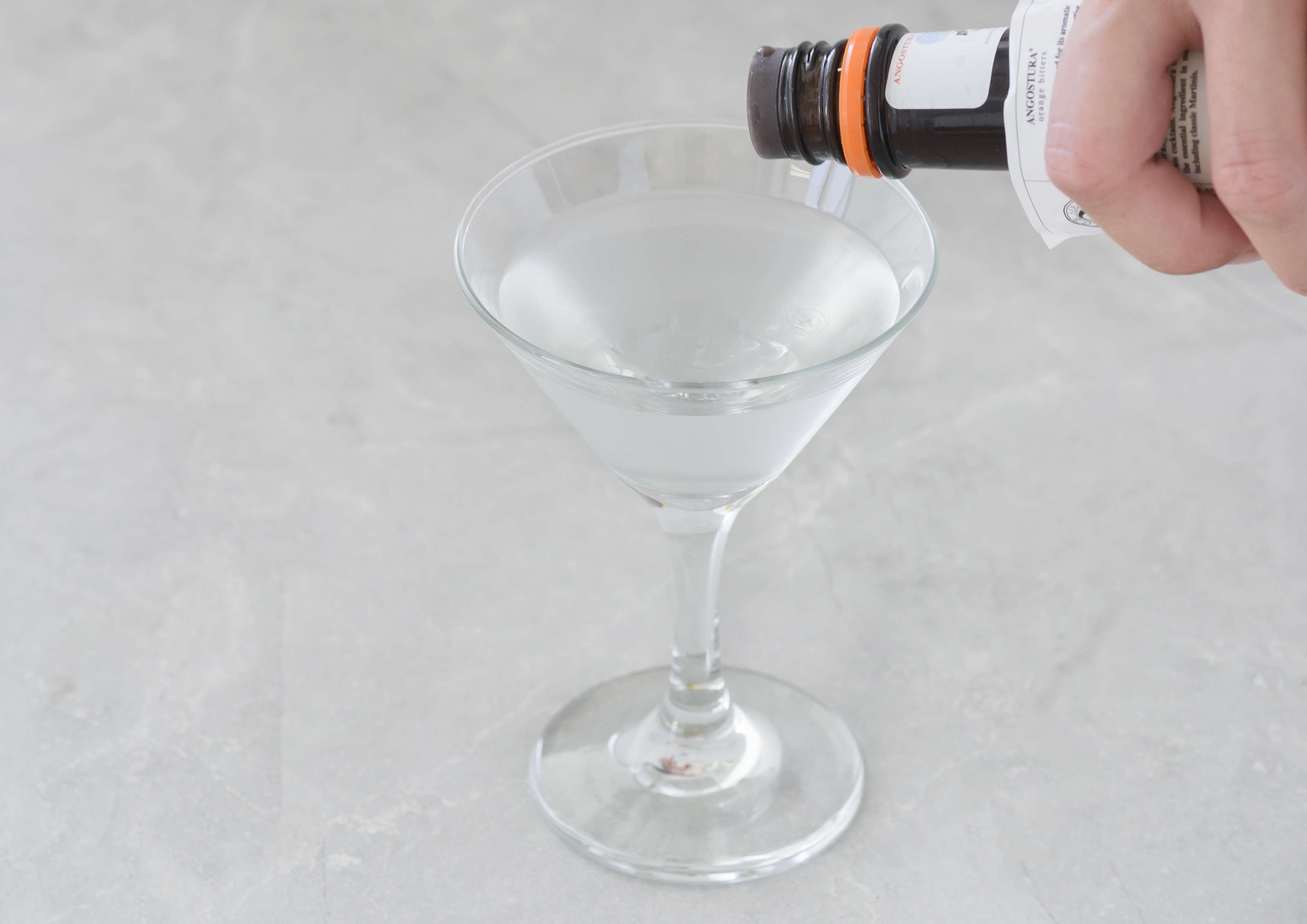 Citrus-Basil Gin Martini