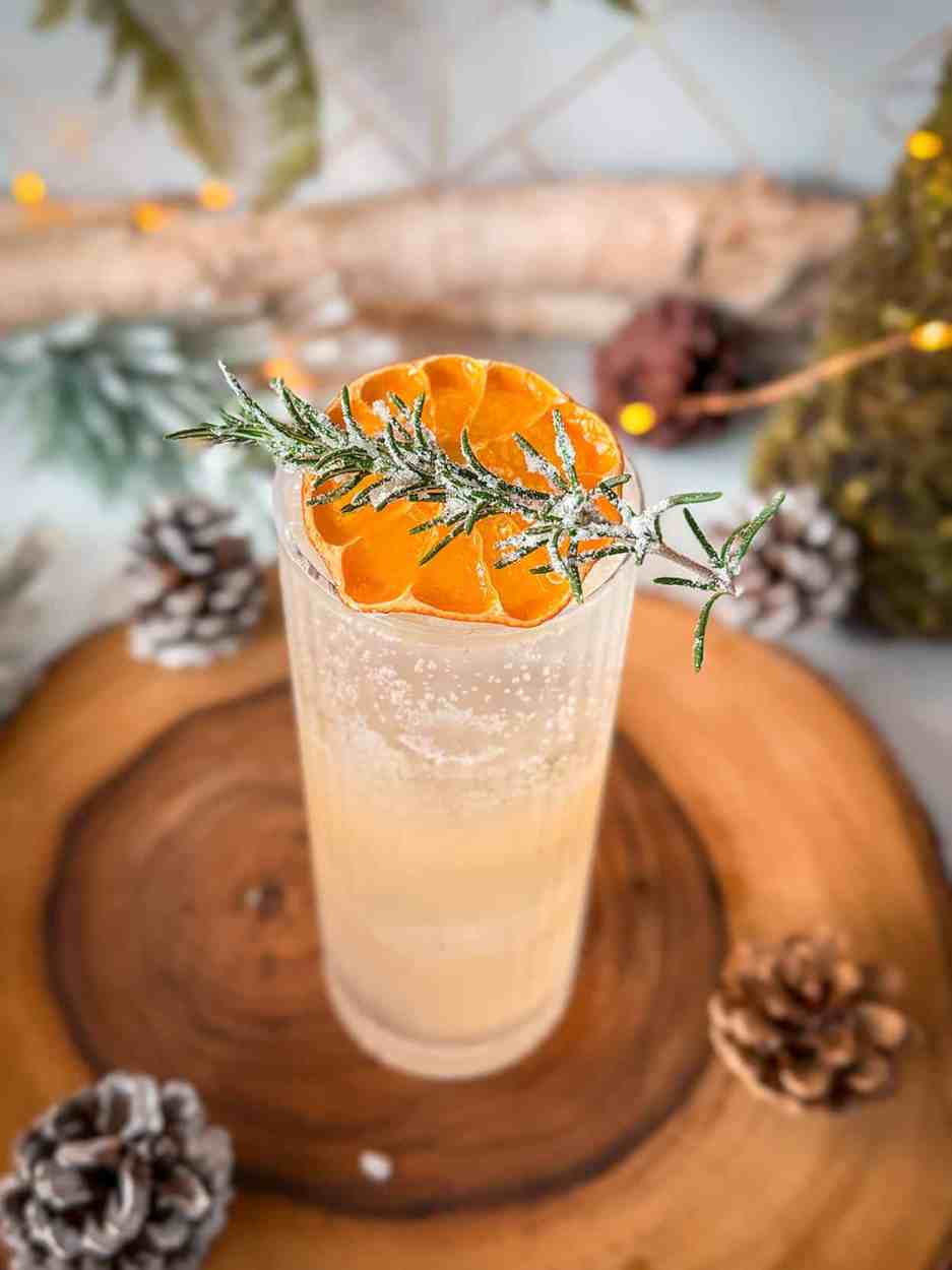 Citrus-Infused Gin Martini with Herbaceous Touch