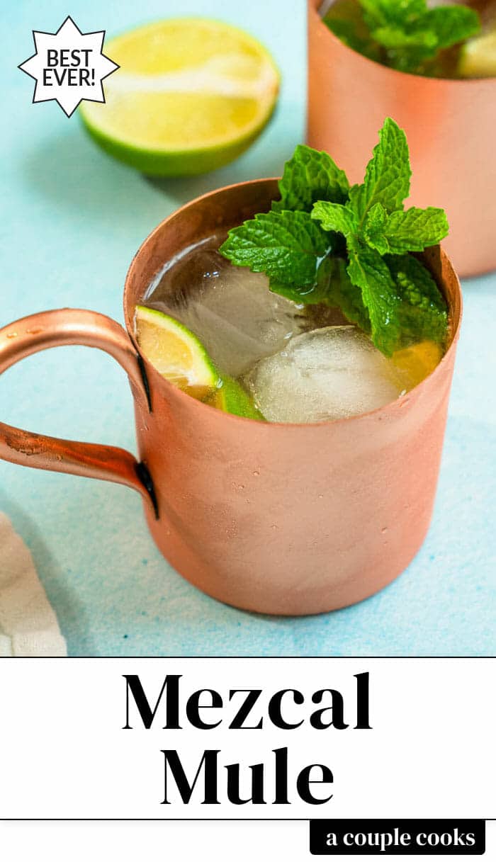 Smoky Dark Horse Mezcal Mule