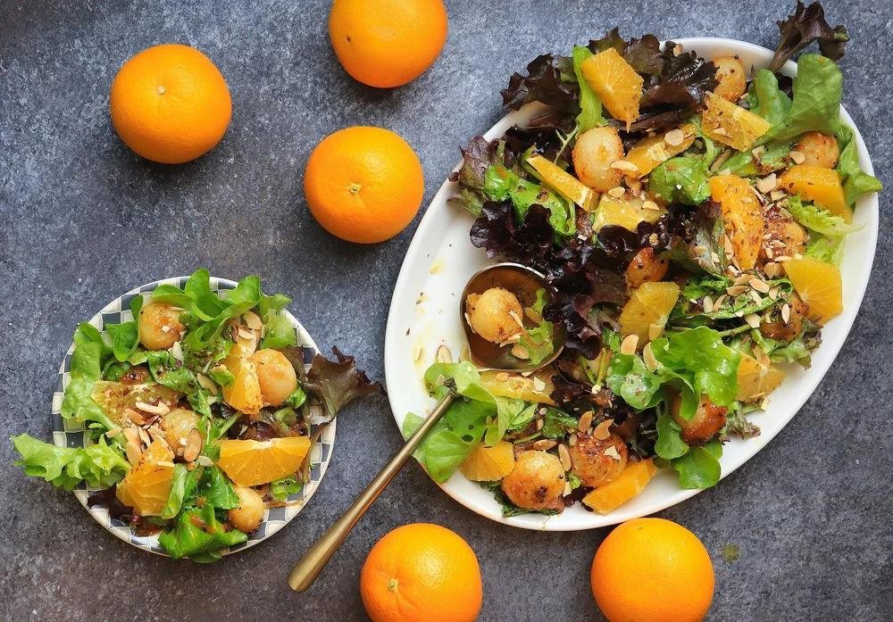 Herbal Bitters-Infused Citrus Salad with Bitter Greens