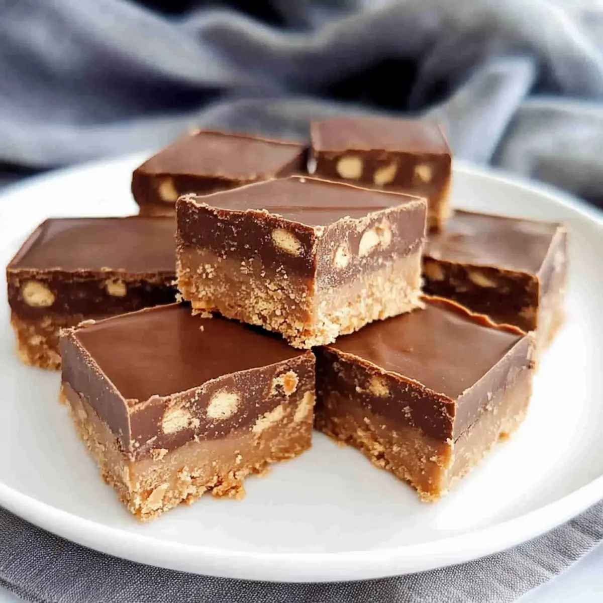 No-Bake Chocolate Tim Tam Slice