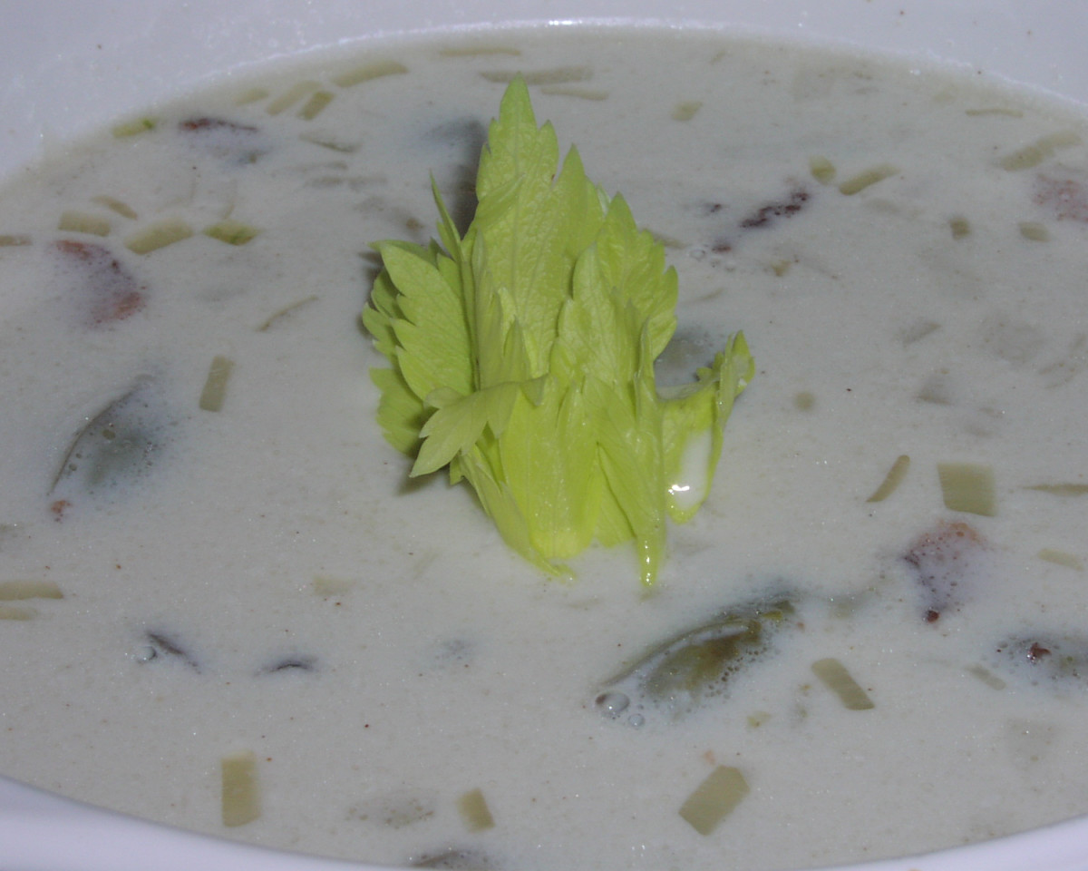 Oyster Stew with Beer
