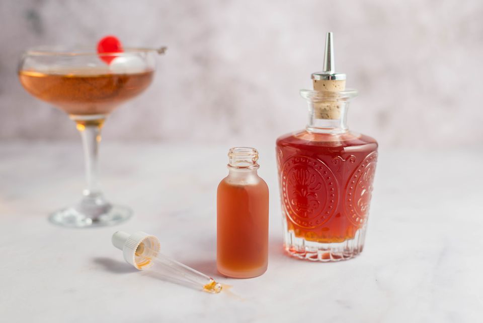 Steeped Herbal Bitters Cocktail Syrup