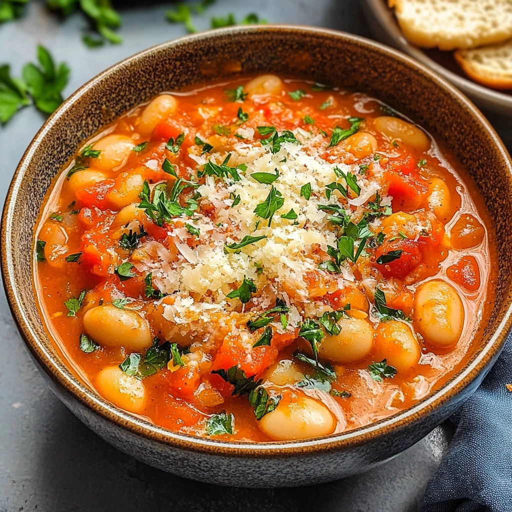 Rustic Regional Bean and Tomato Stew