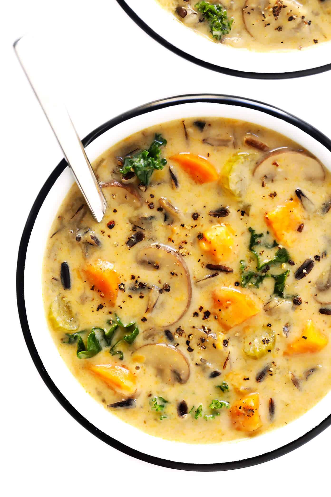 Tropical Tiki-Style Sweet Potato and Coconut Soup