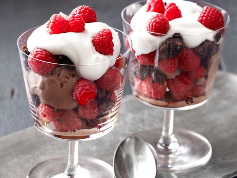 Jestful Chocolate and Raspberry Layered Parfait
