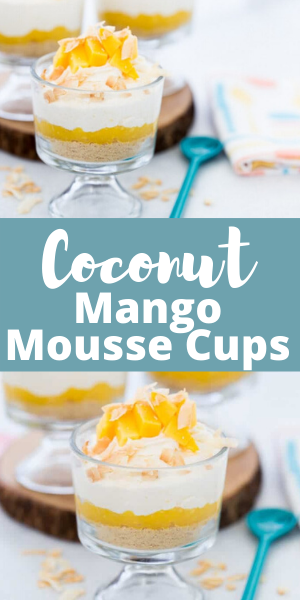 No-Bake Coconut Mango Mousse