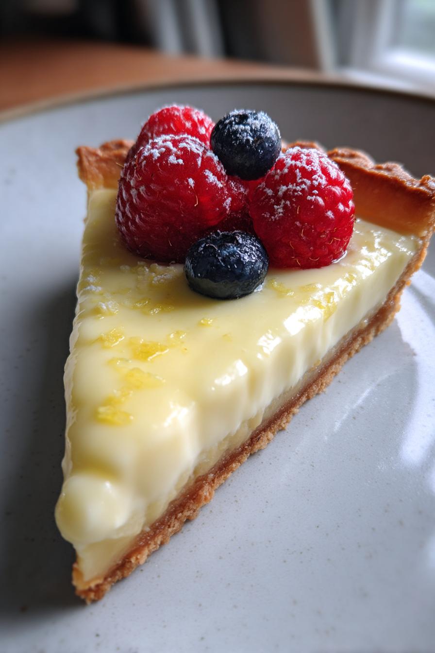 No-Bake Lemon Mascarpone Tart