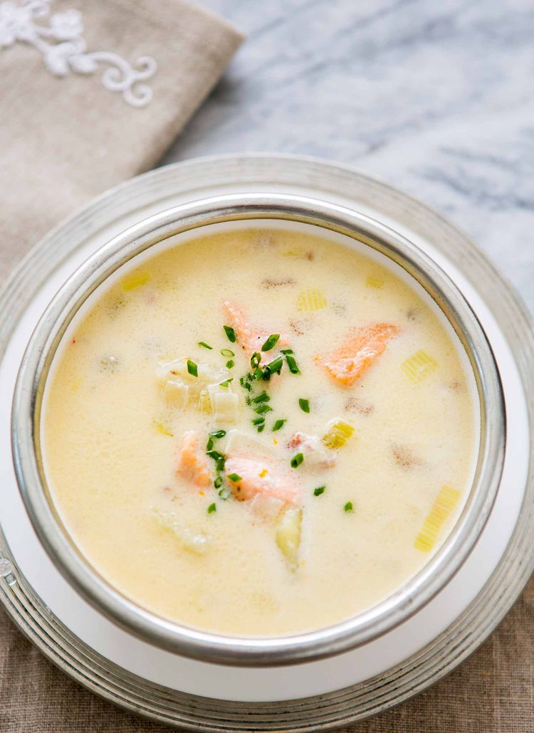 Seattle-Style Rainy Day Salmon Chowder