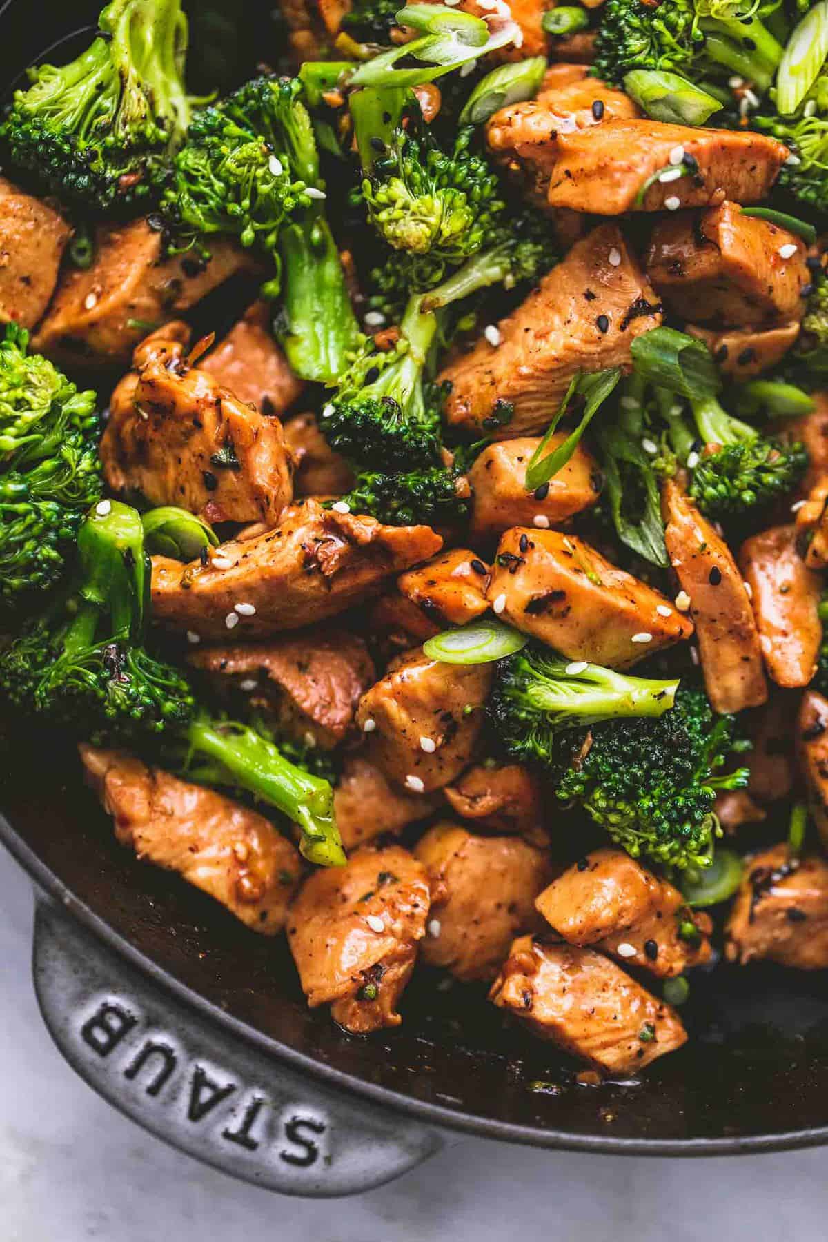 Ginger-Lemon Chicken Stir-Fry with Broccoli