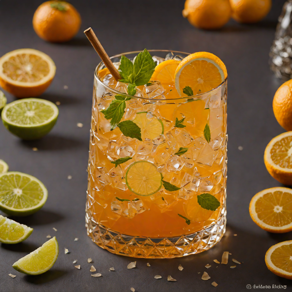 Citrus-Spiced Honey Bourbon Smash