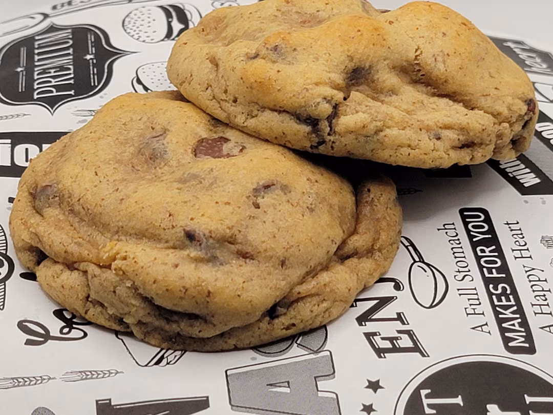 Golden Maple Bourbon Chocolate Chip Cookies