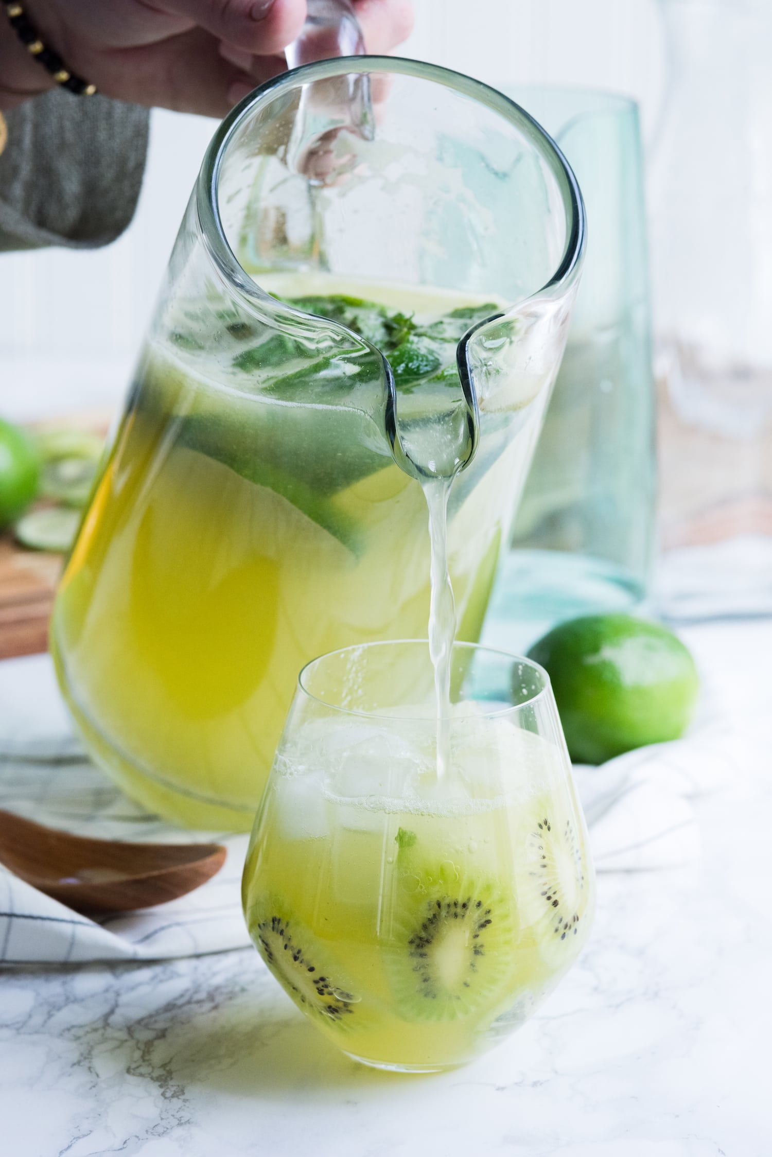 Kiwi Citrus Sangria Pitcher
