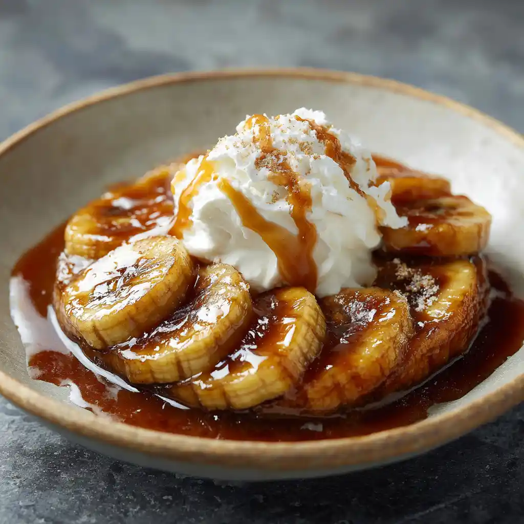 Rum-Infused Banana Foster Dessert Sauce
