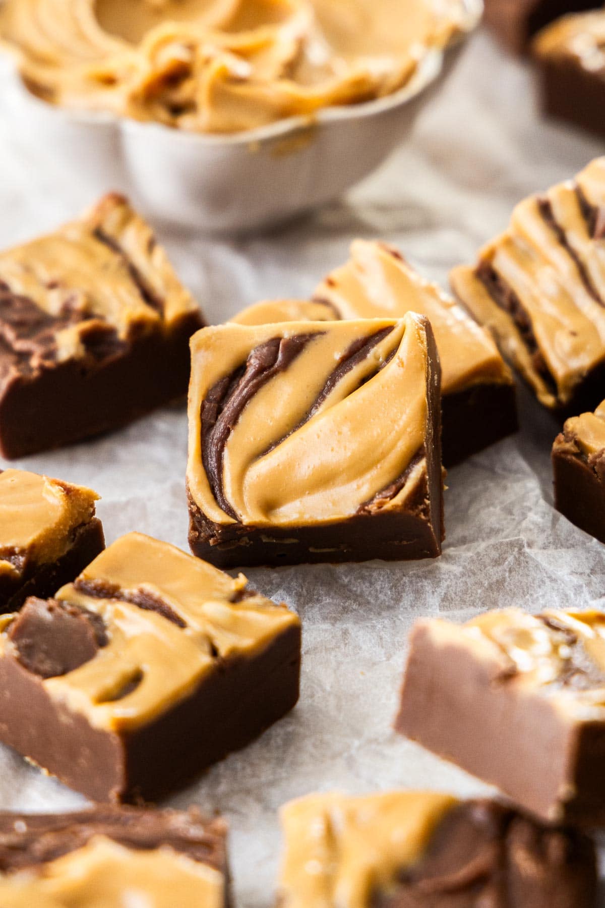 Quick No-Bake Chocolate Peanut Butter Fudge