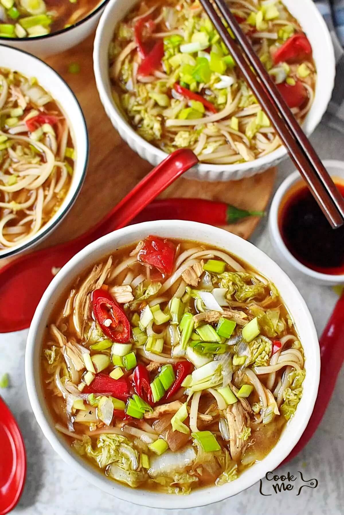 One-Pot Chinese Soy Sauce Chicken Soup
