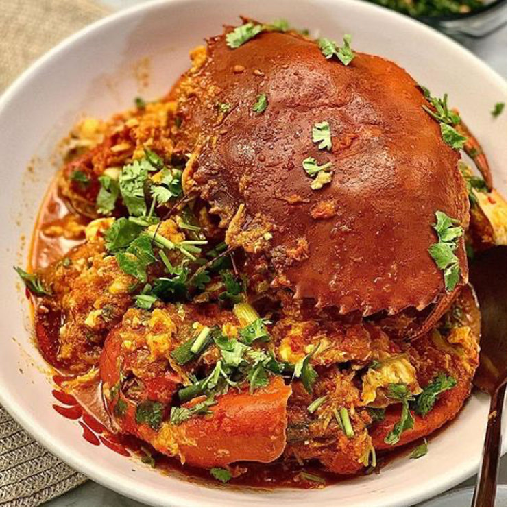 Goan Crab Xacuti with Aromatic Spice Blend