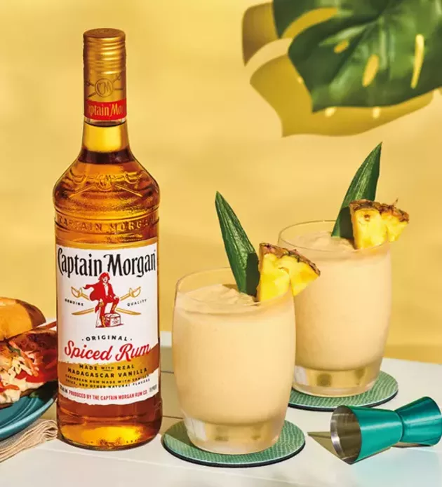 Blended Spiced Rum Coco Colada