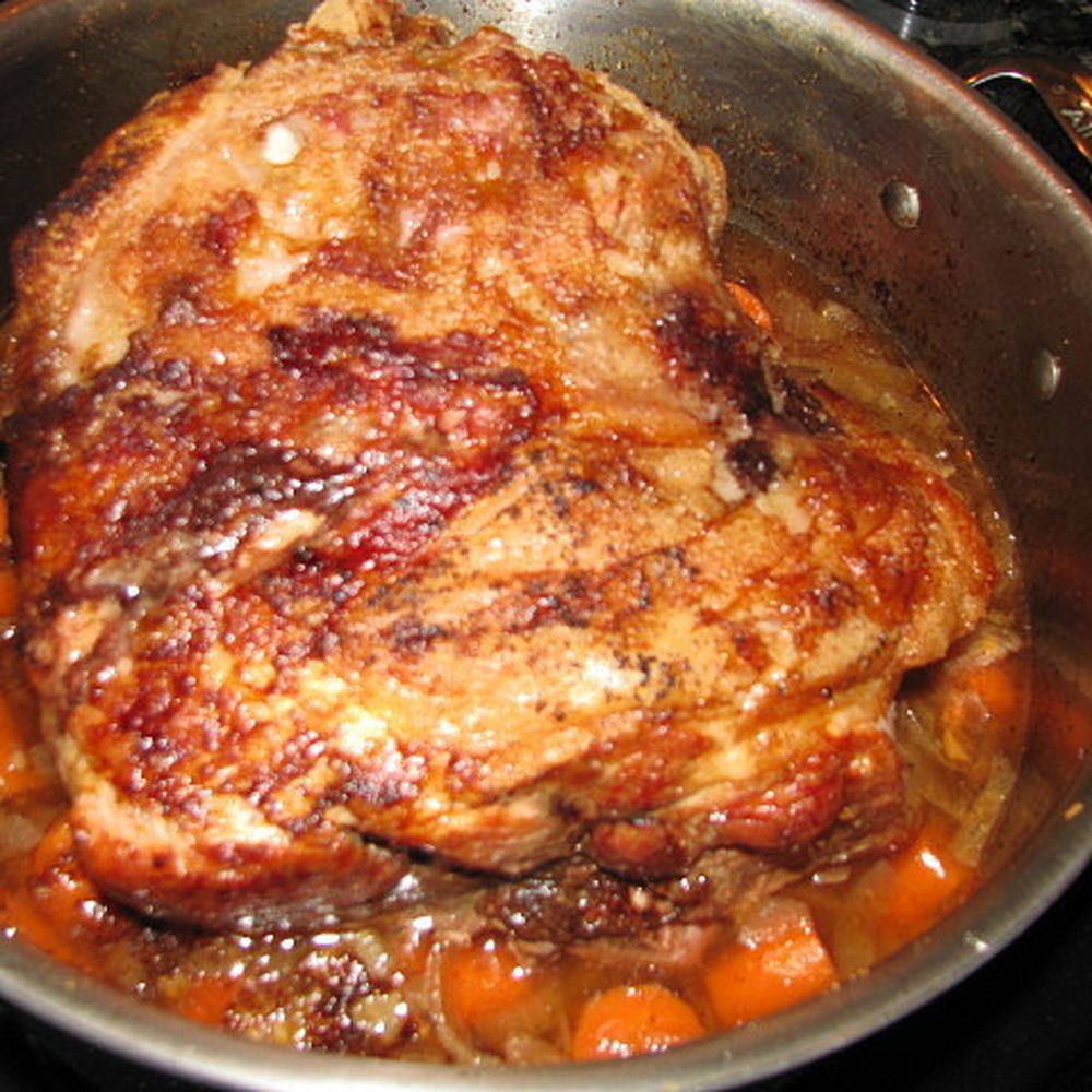Spiced Beer-Braised Pork Shoulder