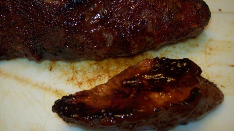Caramelized Dark Rum-Glazed Caribbean Pork Tenderloin