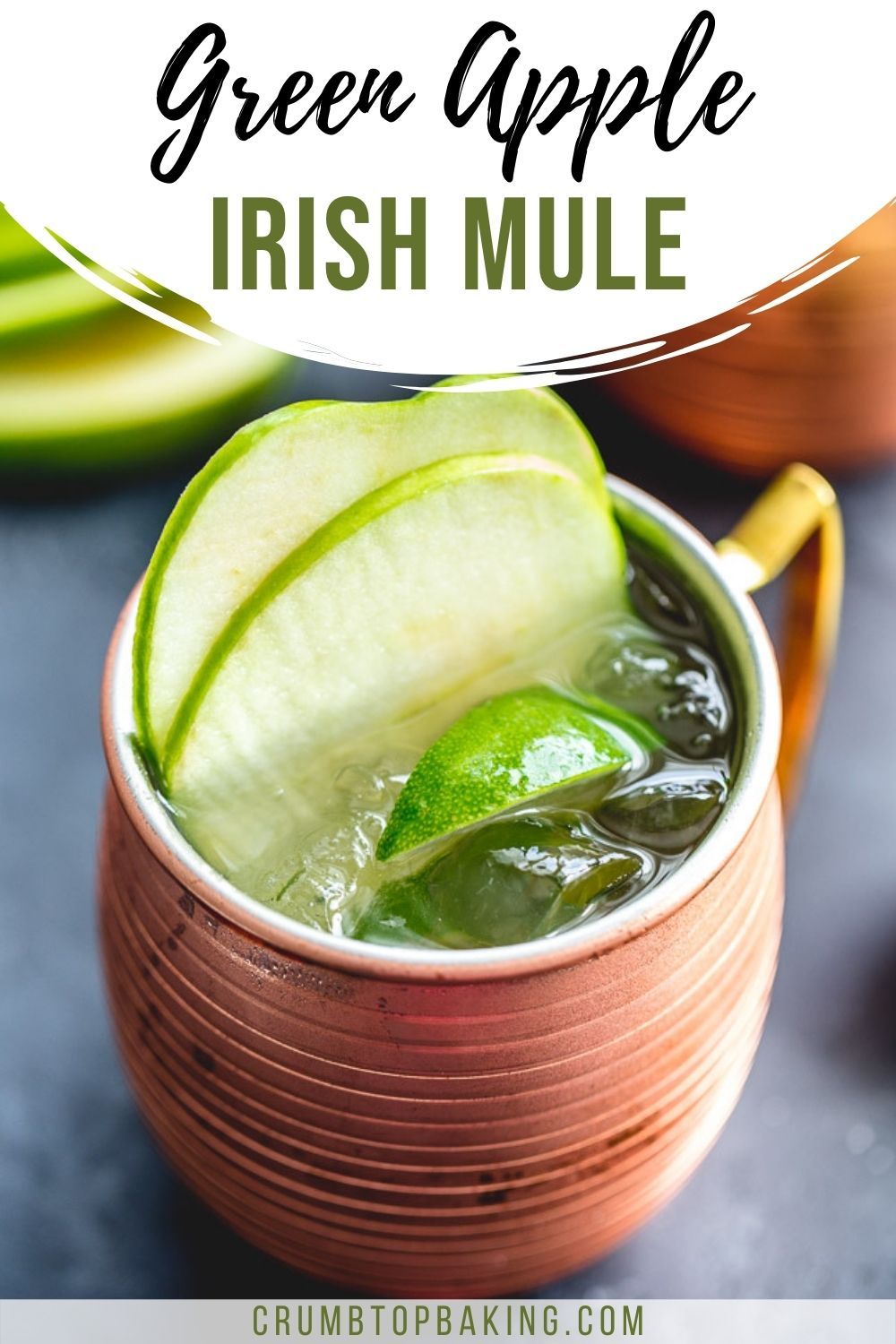 Stirred Green Apple Mule