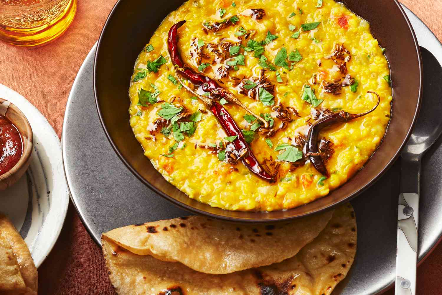 Stovetop Gujarati Dal Tadka with Mustard Seeds